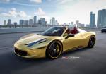 Ferrari 458 Spider by MC Customs on Vellano Wheels 2014 года